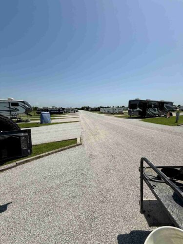 Whitesboro RV Park - lots of sites - lots of room