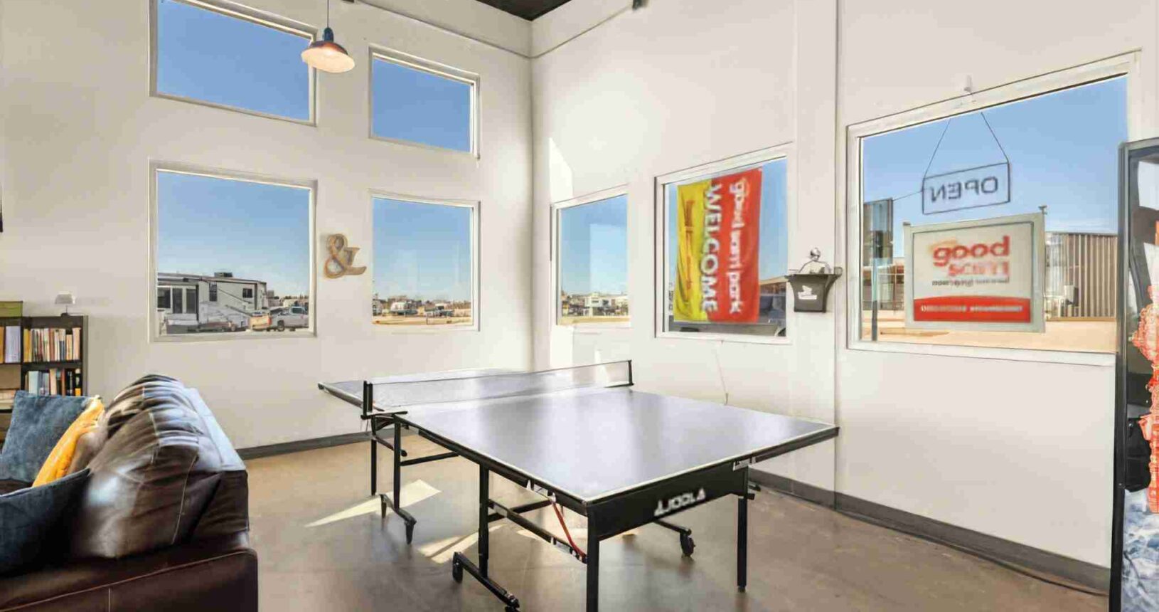 Pingpong Table at Whitesboro RV Park